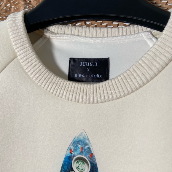 JUUN J | Neoprene graphic jumper - Picture 2 of 8